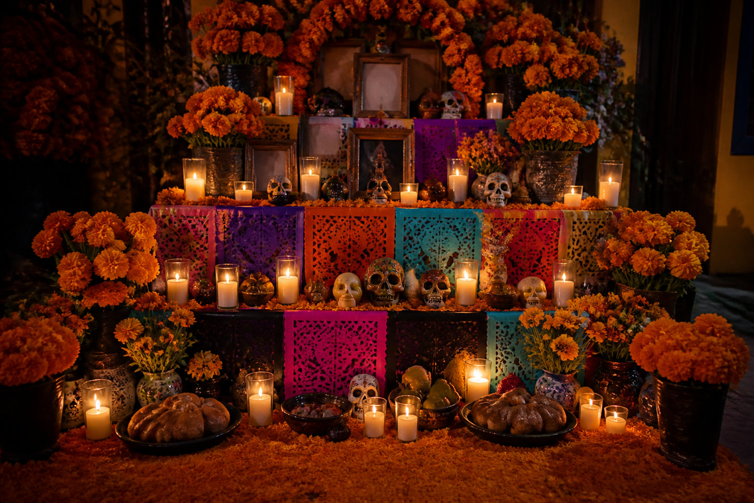 L'immersion culturelle unique du jour des morts en terre mexicaine